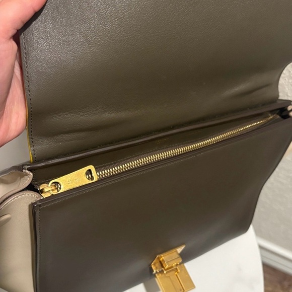 Celine Trapeze Leather Hand Bag - Picture 8 of 15